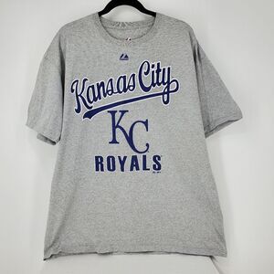 MLB Majestic Kansas City Royals Crew Neck T-Shirt 2XL